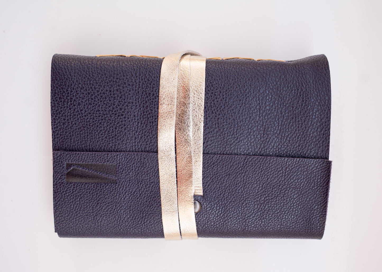 Purple Leather Bound Journal