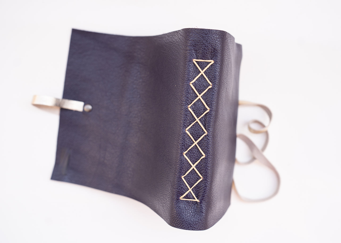 Purple Leather Bound Journal
